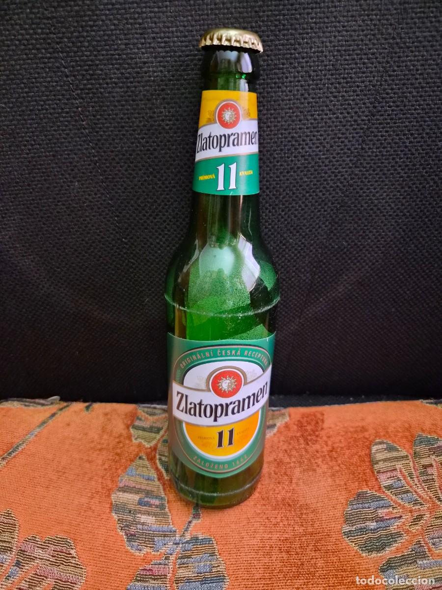 Coleccionismo de cervezas: BOTELLA CERVEZA VACIA ZLATOPRAMEN 11 - REP. CHECA