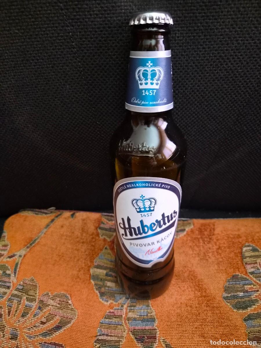 Coleccionismo de cervezas: BOTELLA CERVEZA VACIA HUBERTUS PIVOVAR KACOV - REP. CHECA
