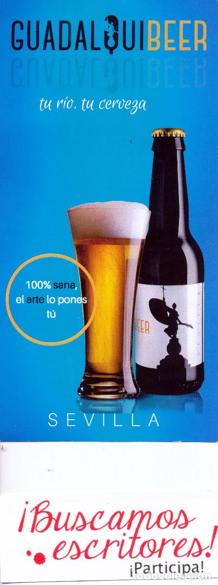 Coleccionismo de cervezas: material publicitario Guadalquibeer Sevilla