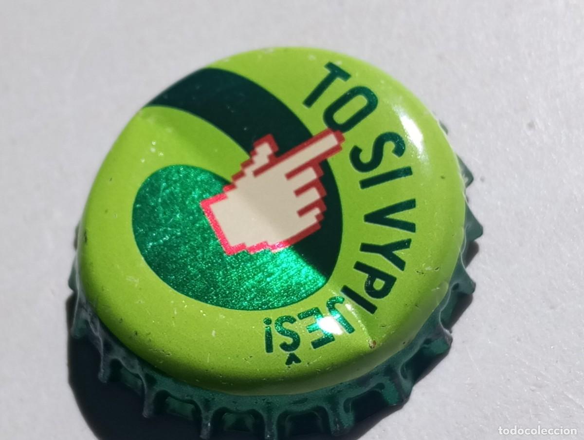 Coleccionismo de cervezas: Chapa tap&oacute;n corona de la cerveza checa STAROPRAMEN TO SI VYPIJES!