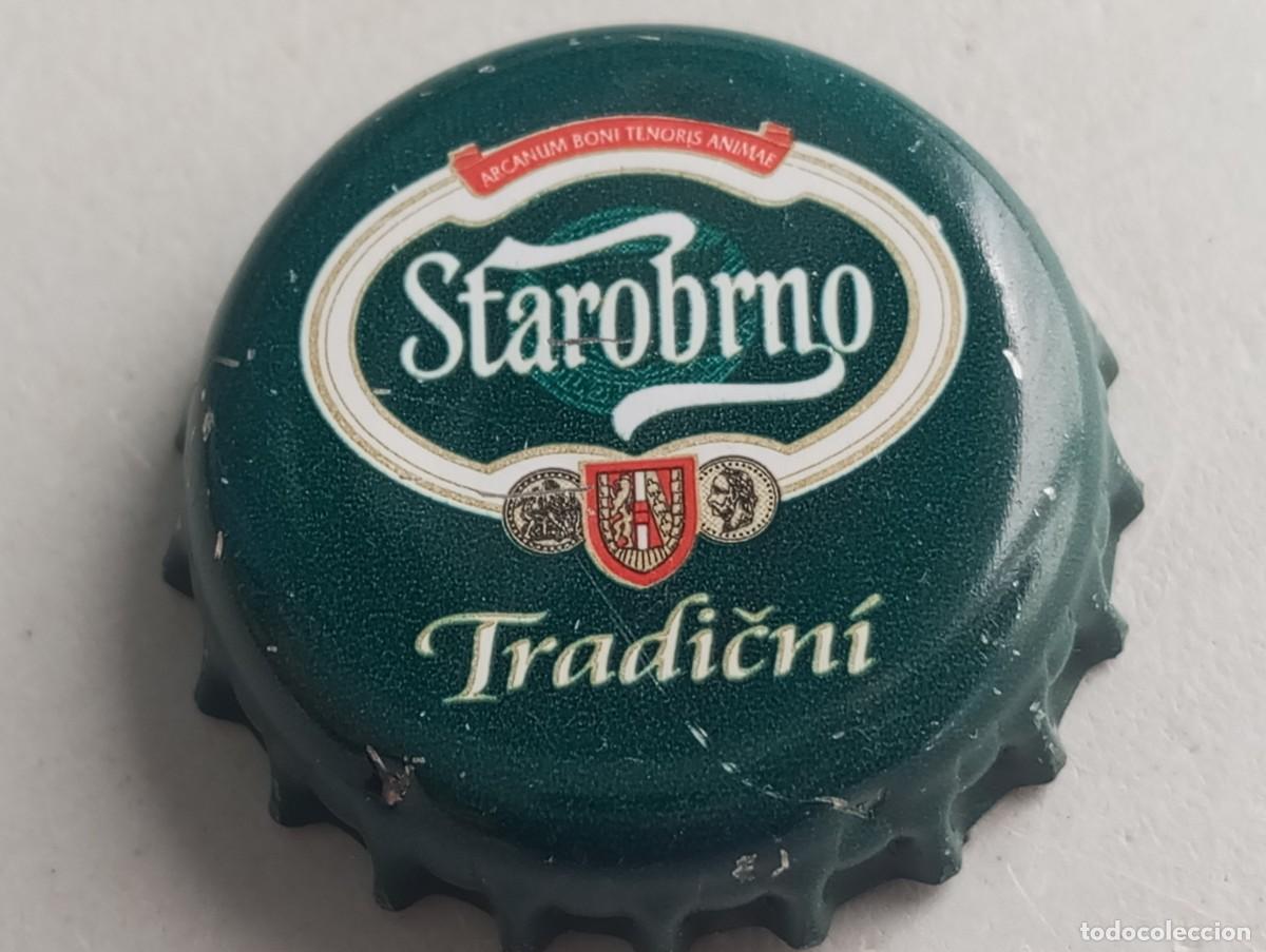 Coleccionismo de cervezas: Chapa tap&oacute;n corona de la cerveza checa STAROBRNO TRADICN&Iacute;