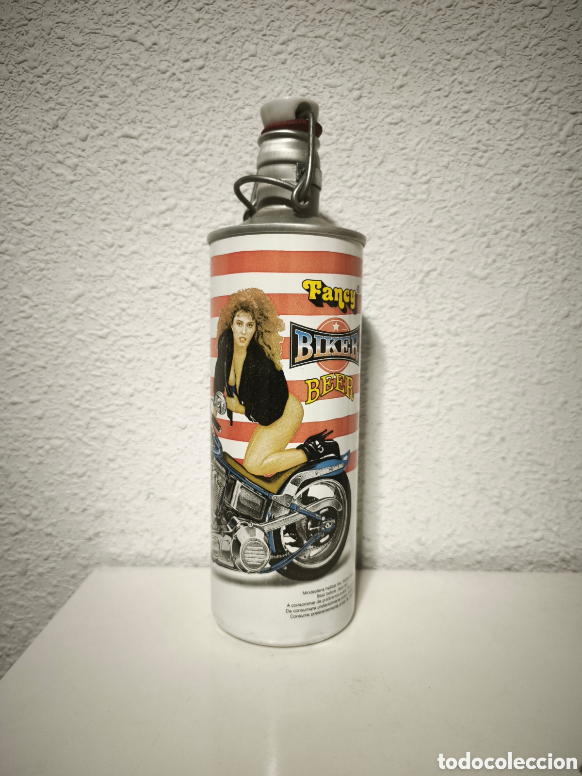 Coleccionismo de cervezas: Botella cerveza Fancy Biker Beer