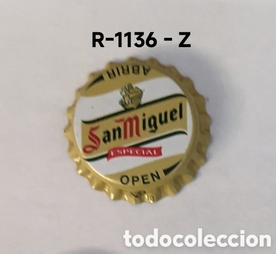 Coleccionismo de cervezas: Chapa corona sin usar de Espa&ntilde;a