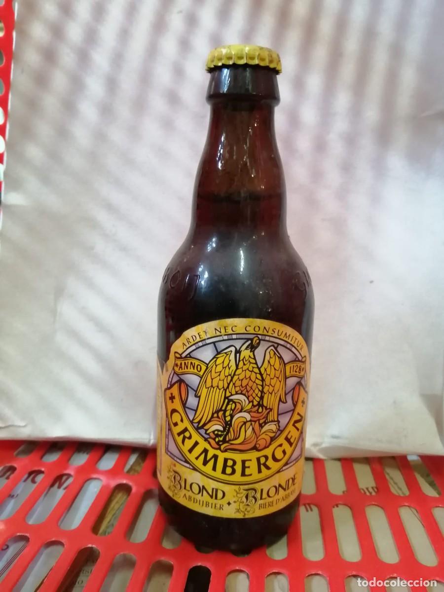 Coleccionismo de cervezas: BOTELLA DE CERVEZA (LLENA) GRIMBERGEN