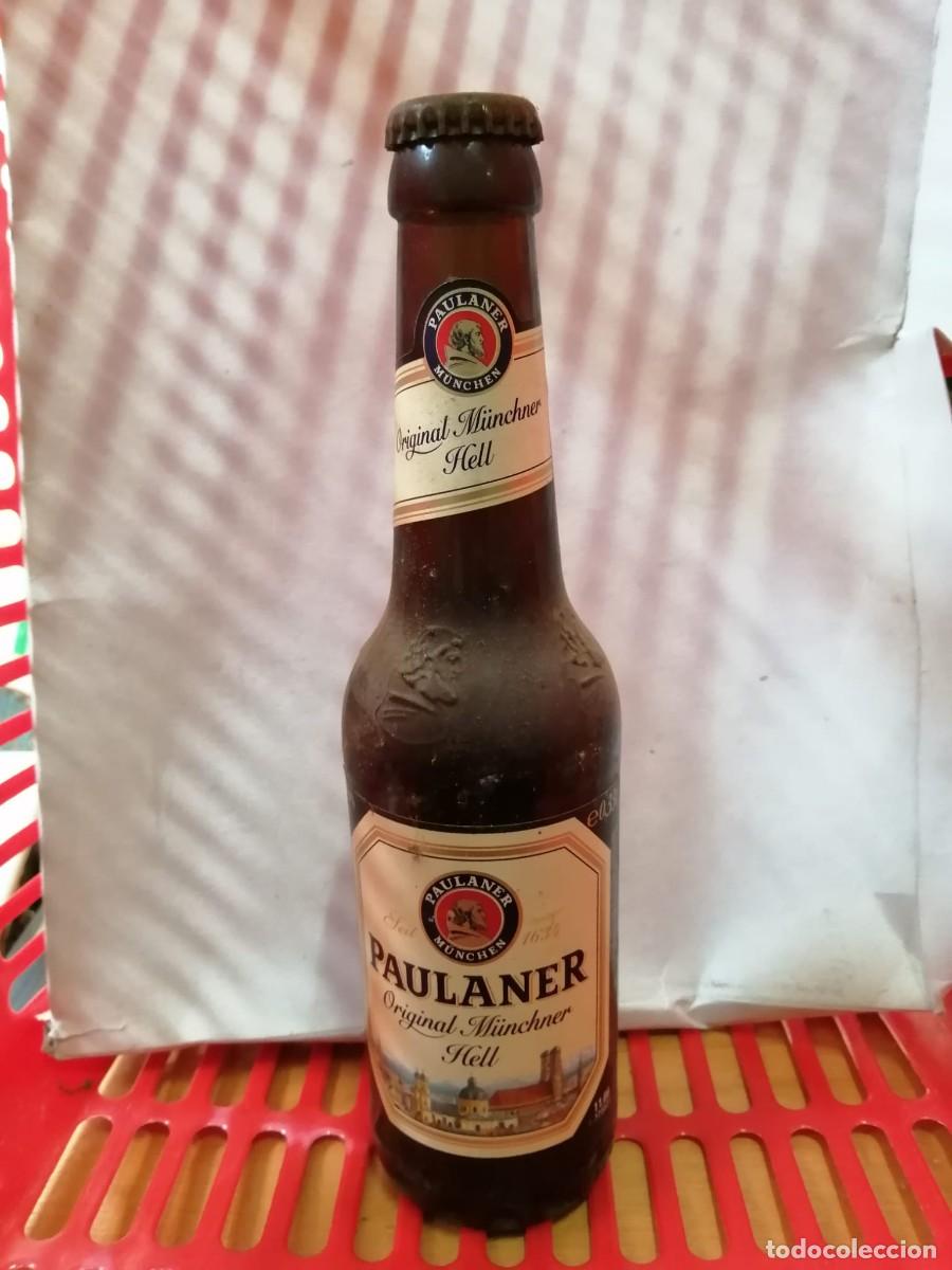 Coleccionismo de cervezas: BOTELLA DE CERVEZA (LLENA) PAULANER