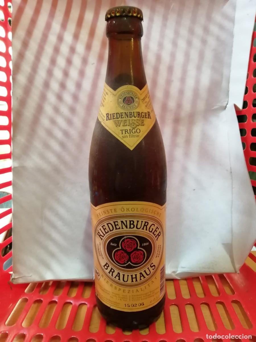 Coleccionismo de cervezas: BOTELLA DE CERVEZA (LLENA) RIEDENBURGER BRAUHAUS