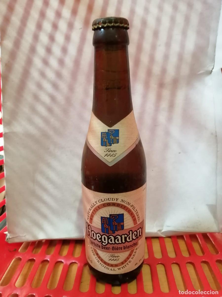 Coleccionismo de cervezas: BOTELLA DE CERVEZA (LLENA) HOEGAARDEN