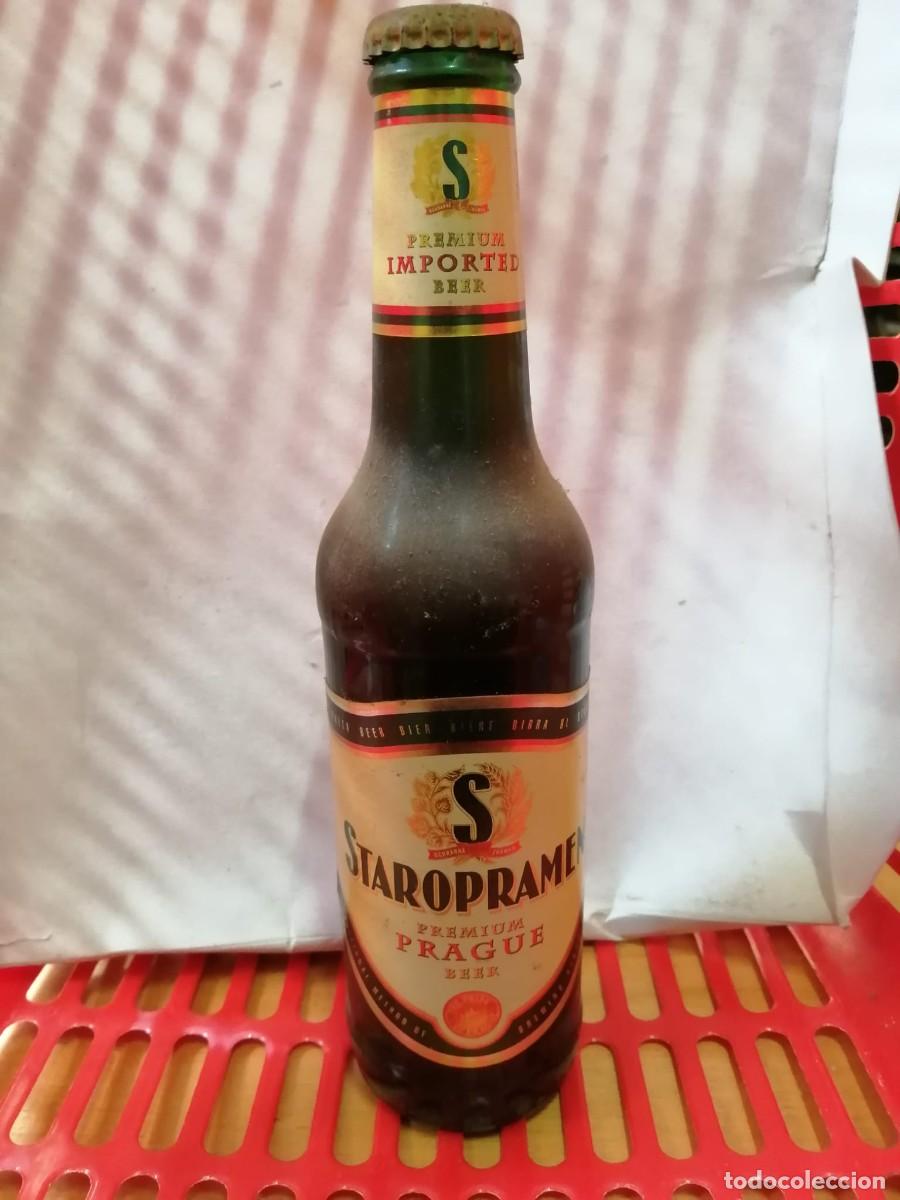 Coleccionismo de cervezas: BOTELLA DE CERVEZA (LLENA) STAROPRAMEN