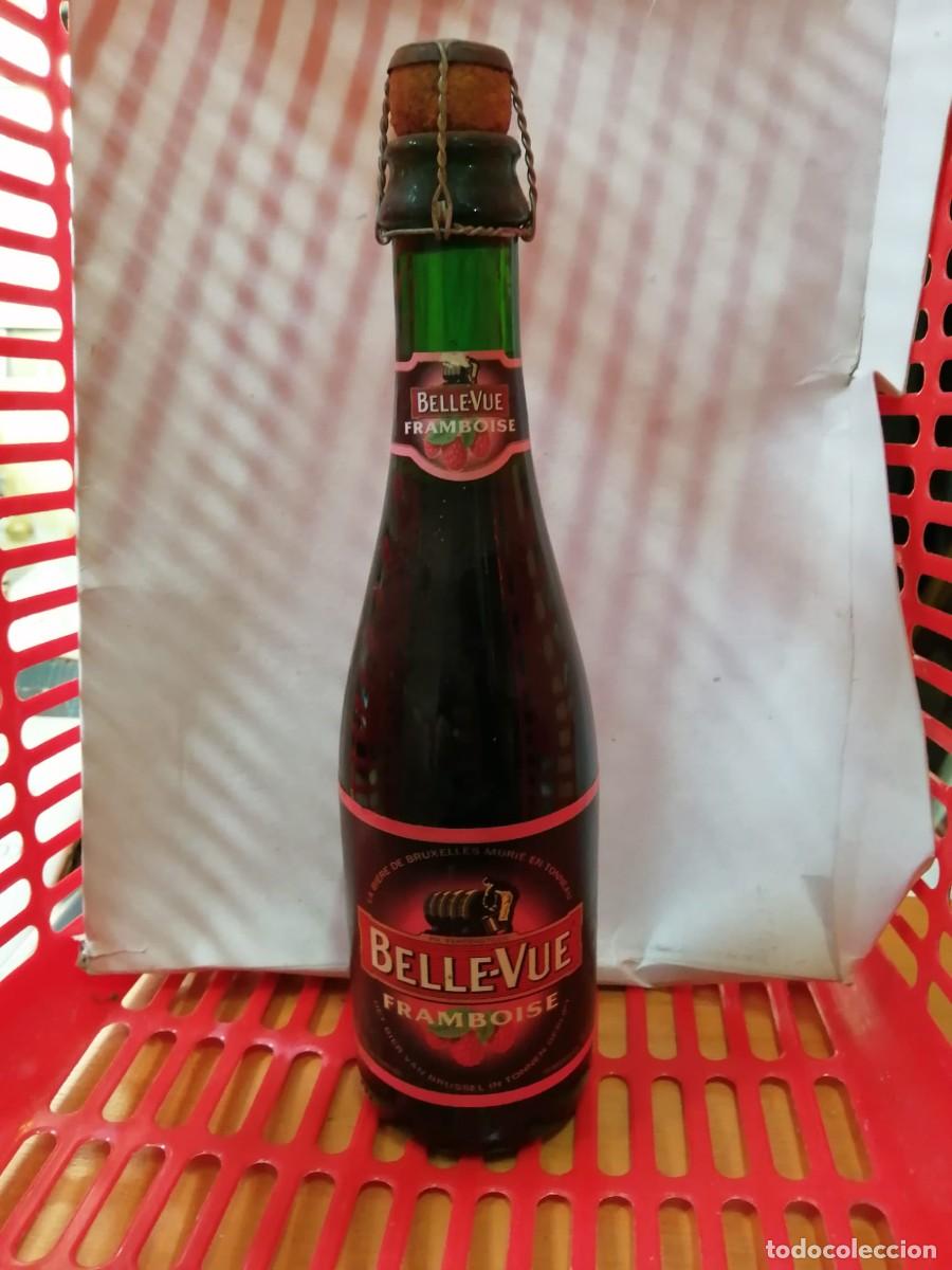 Coleccionismo de cervezas: BOTELLA DE CERVEZA (LLENA) BELLEVUE FRAMBOISE