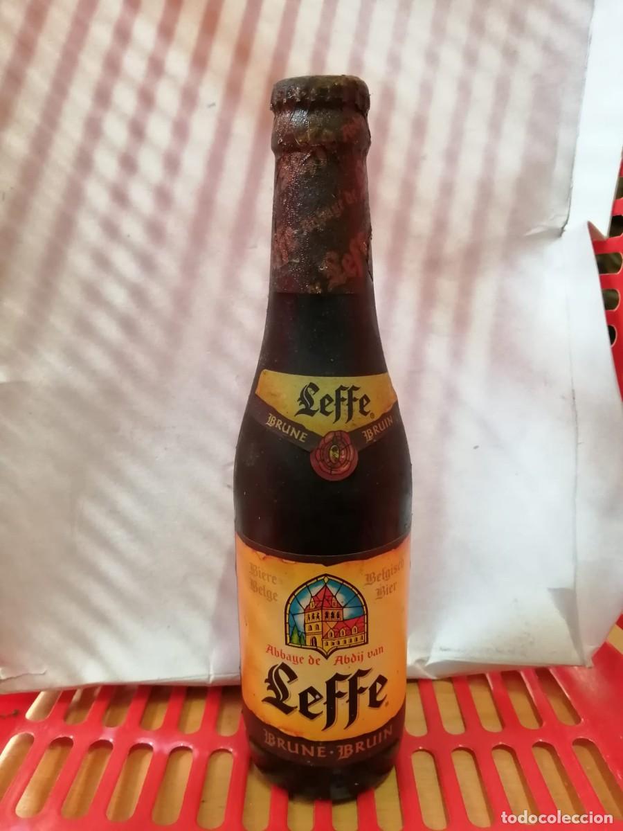 Coleccionismo de cervezas: BOTELLA DE CERVEZA (LLENA) LEFFE