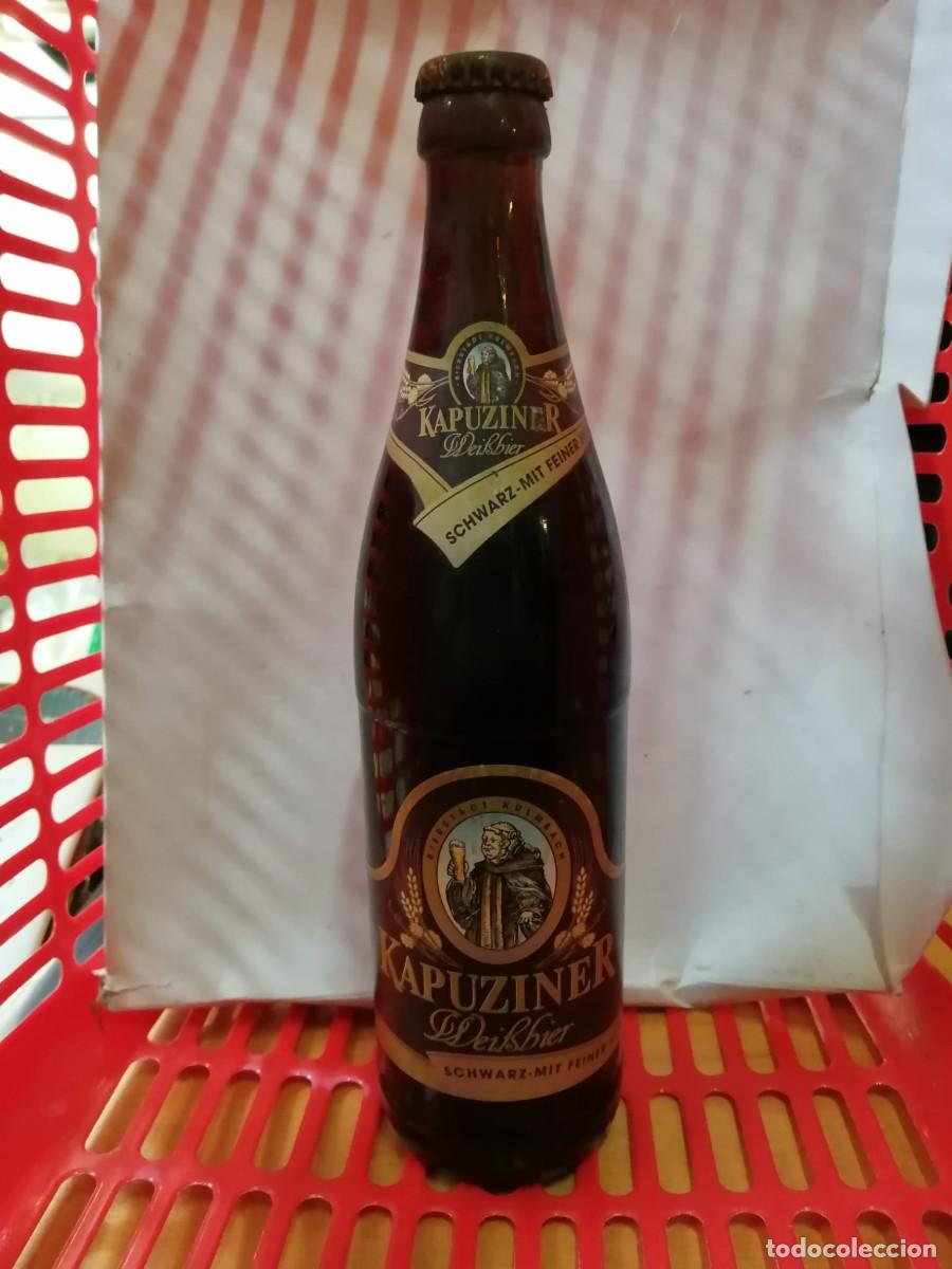 Coleccionismo de cervezas: BOTELLA DE CERVEZA (LLENA) KAPUZINER WEISSBIER