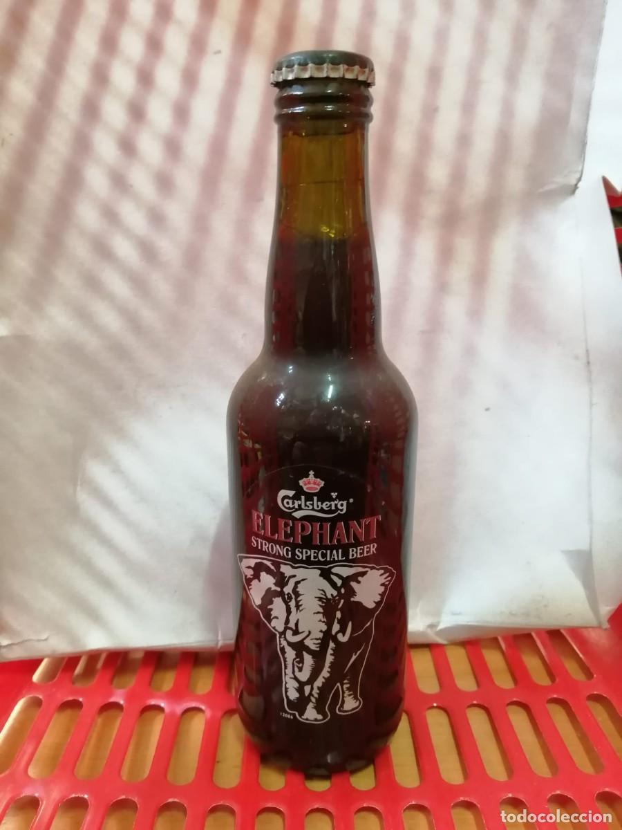 Coleccionismo de cervezas: BOTELLA DE CERVEZA (LLENA) CARLSBERG ELEPHANT