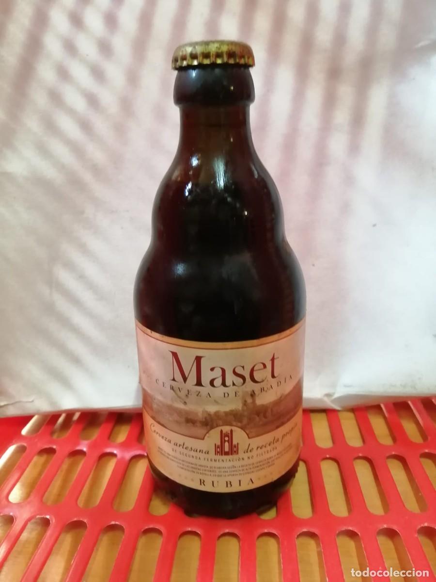 Coleccionismo de cervezas: BOTELLA DE CERVEZA (LLENA) MASET