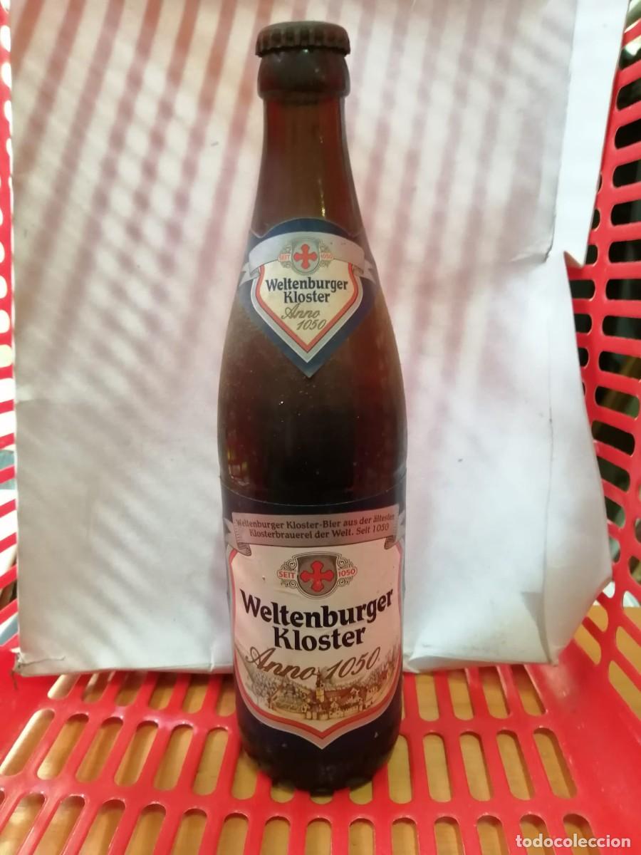 Coleccionismo de cervezas: BOTELLA DE CERVEZA (LLENA) WELTENBURGER KLOSTER ANNO 1050