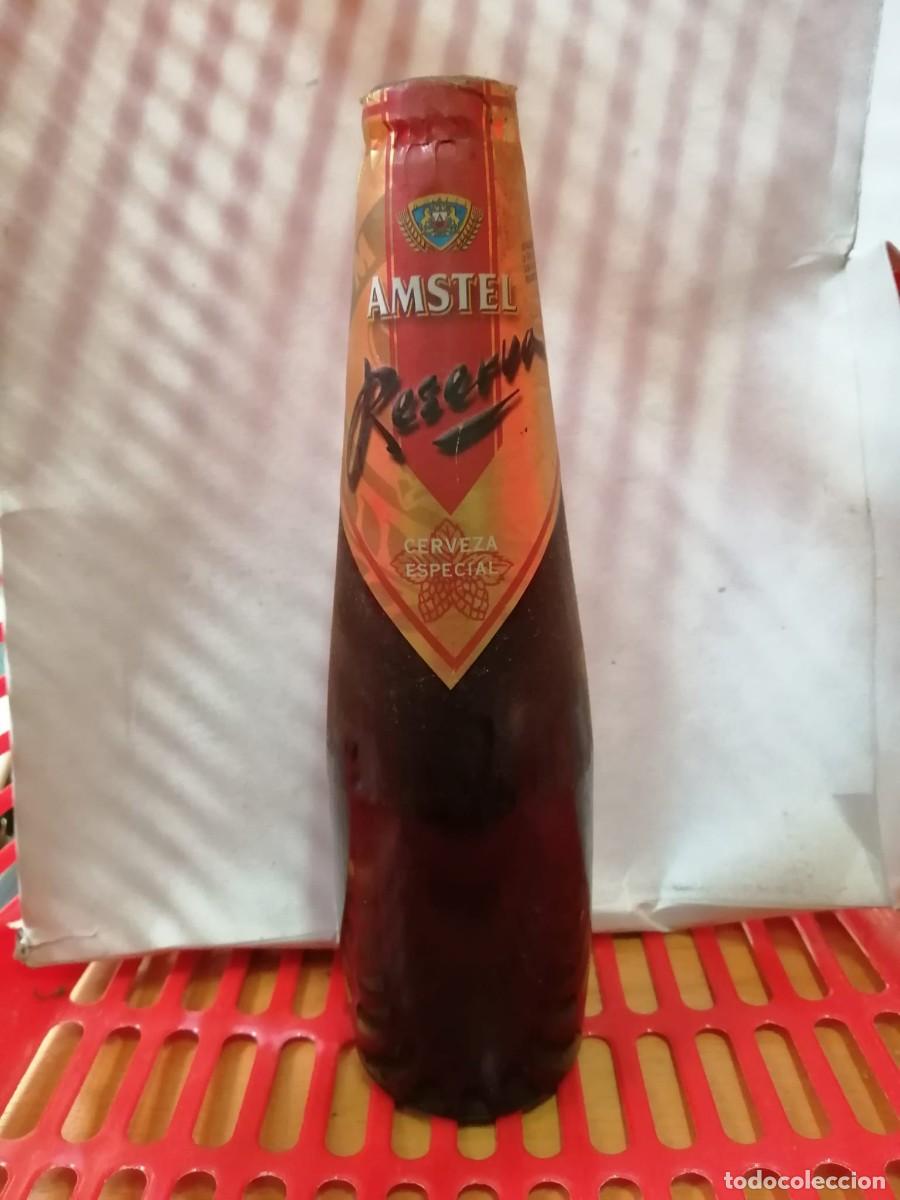 Coleccionismo de cervezas: BOTELLA DE CERVEZA (LLENA) AMSTEL RESERVA