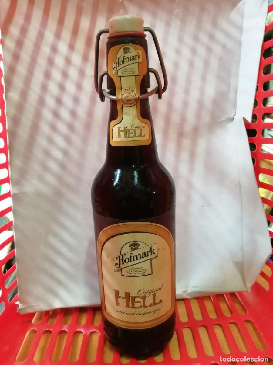 Coleccionismo de cervezas: BOTELLA DE CERVEZA (LLENA) HELL ORIGINAL HOFMARK