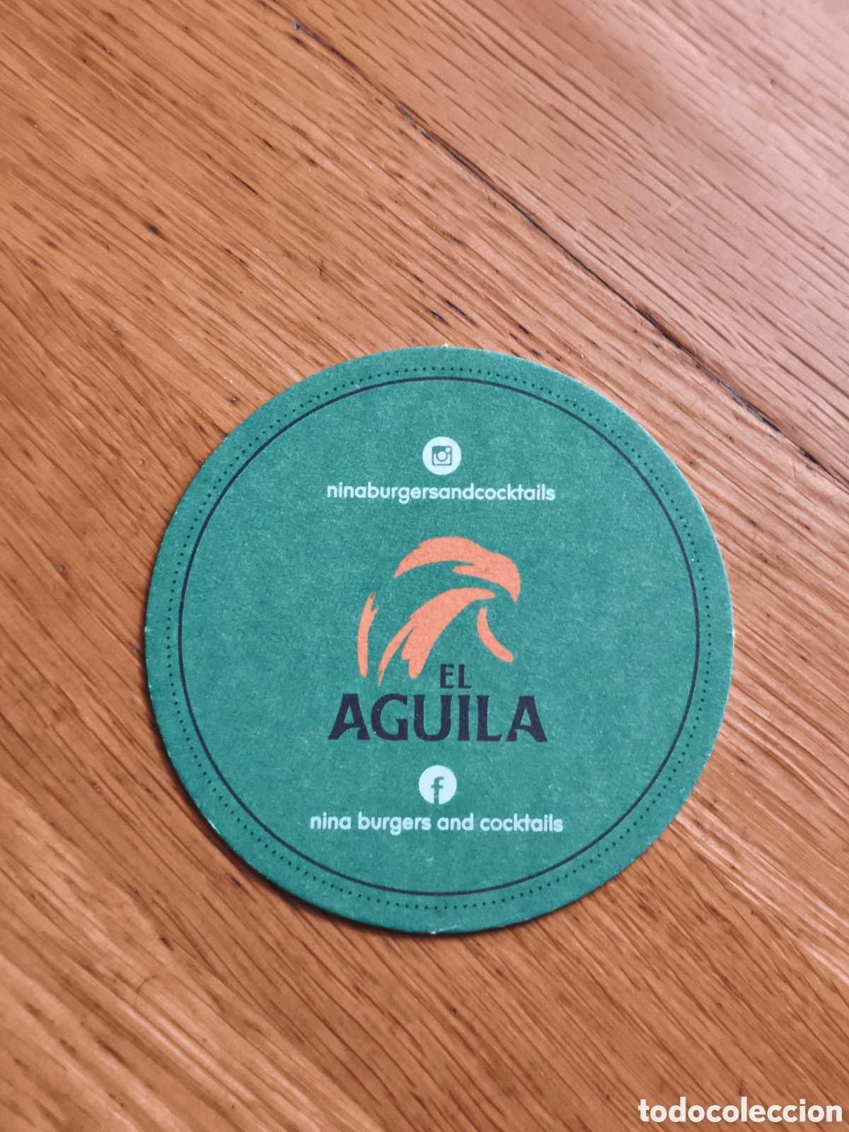 Coleccionismo de cervezas: Posavaso Nuevo CERVEZA, &Aacute;guila !!!