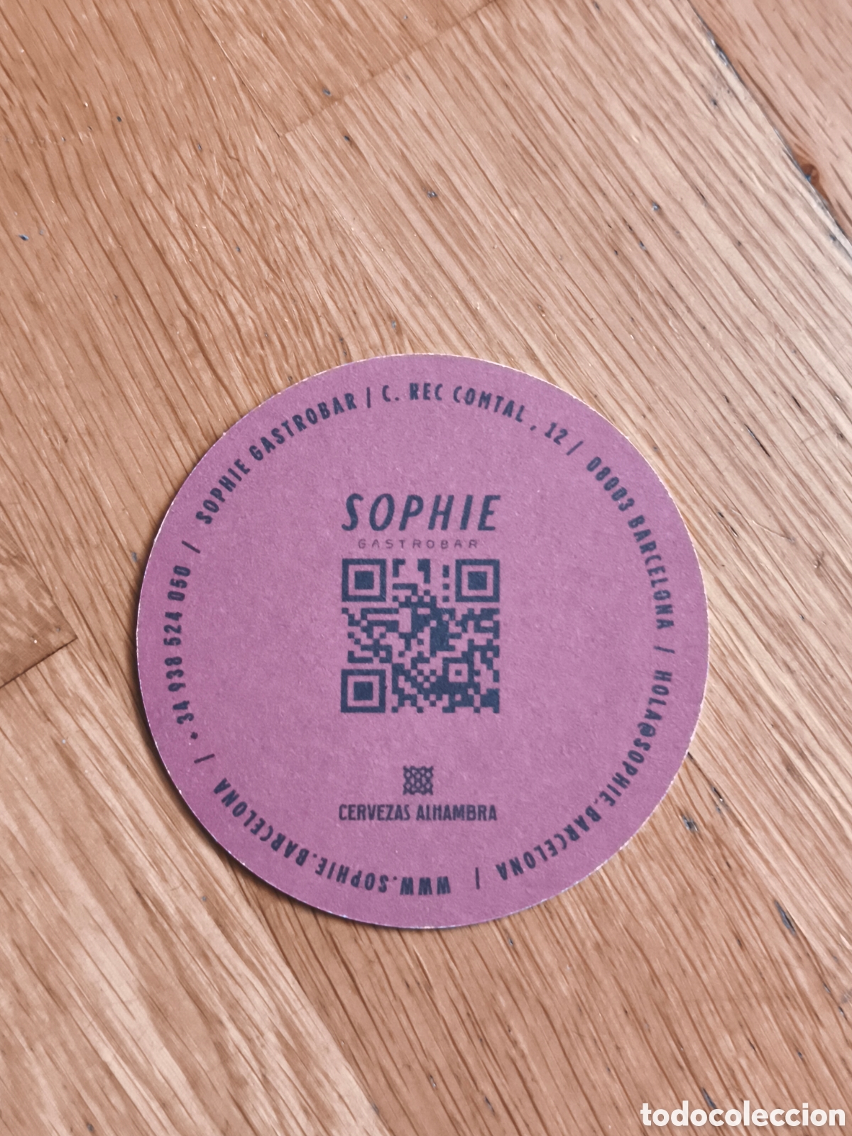 Coleccionismo de cervezas: Posavaso CERVEZA Alhambra !!!