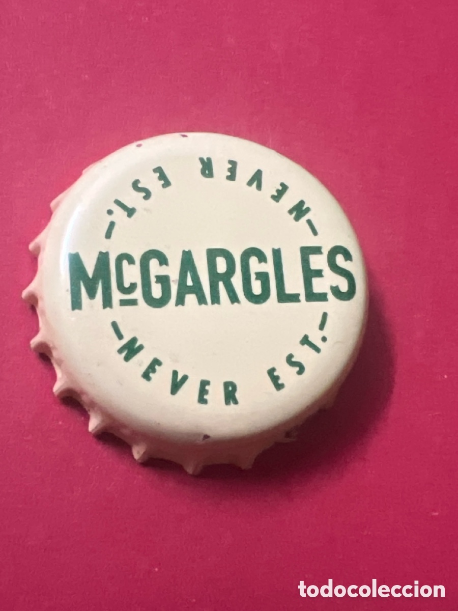 Coleccionismo de cervezas: G232. Capsule Bi&egrave;re MC Gargles IPA Brasserie Ryeriverbrewing IRELANDE