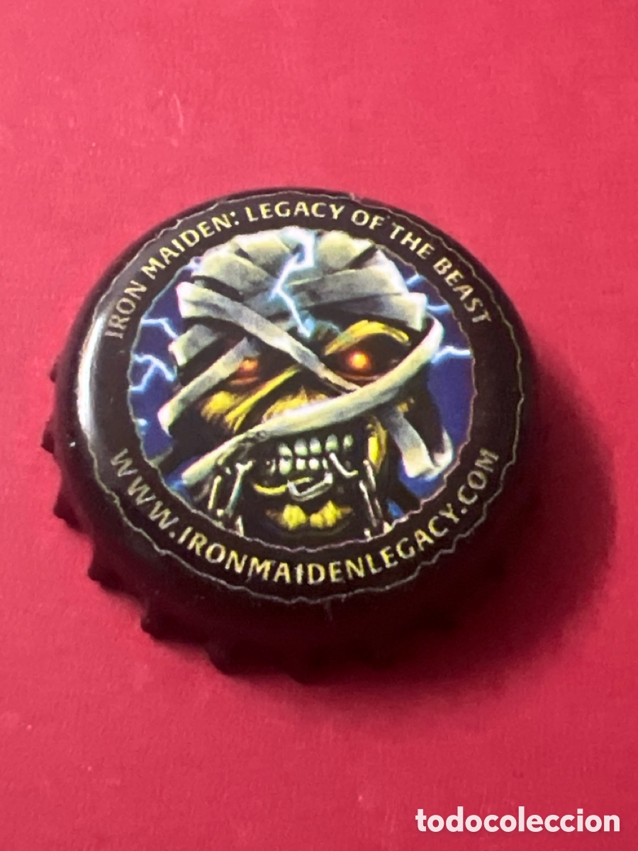 Coleccionismo de cervezas: G242. CHAPA CERVERZA - IRON MAIDEN