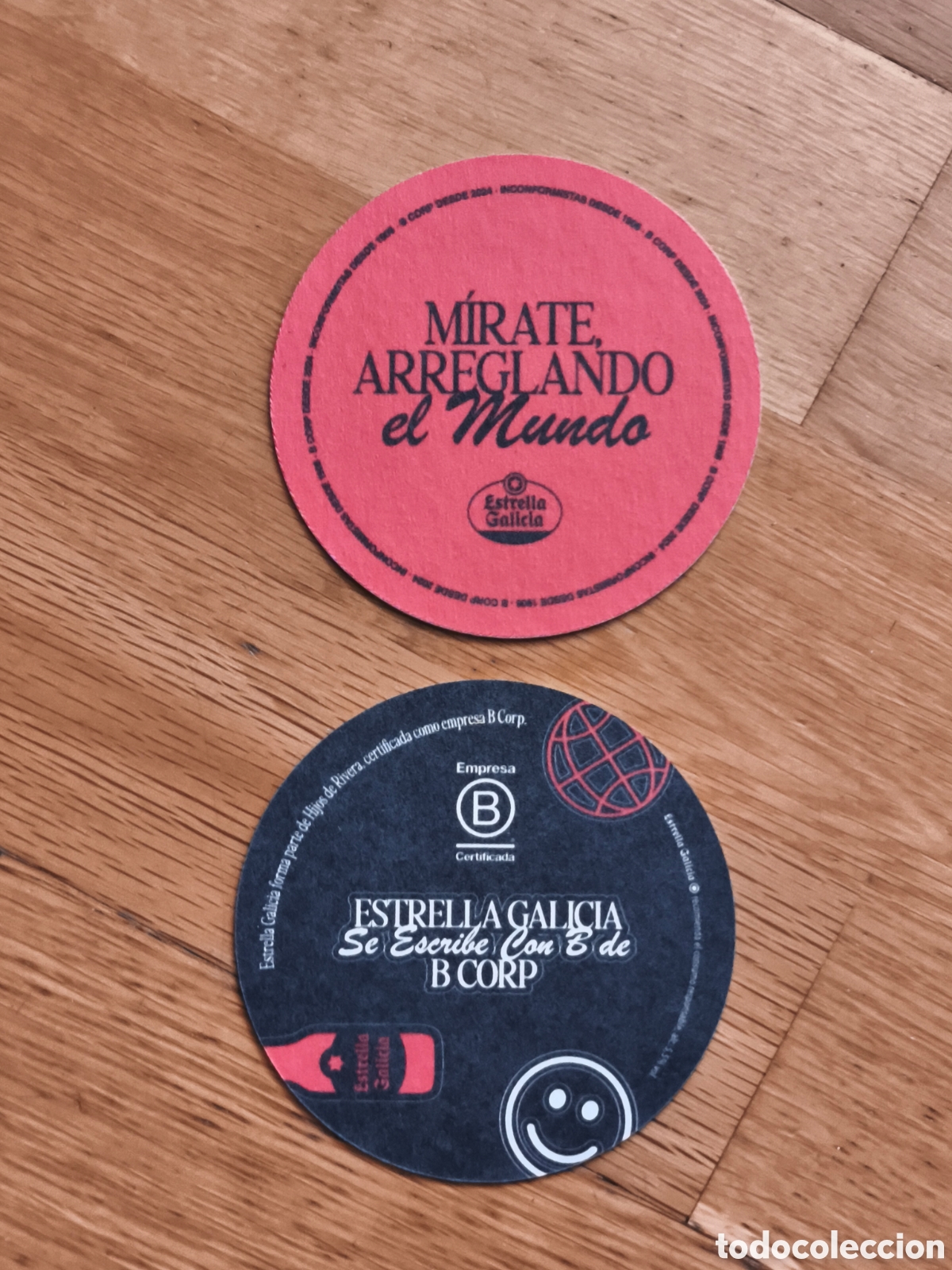 Coleccionismo de cervezas: Posavaso Nuevo CERVEZA Estrella Galicia