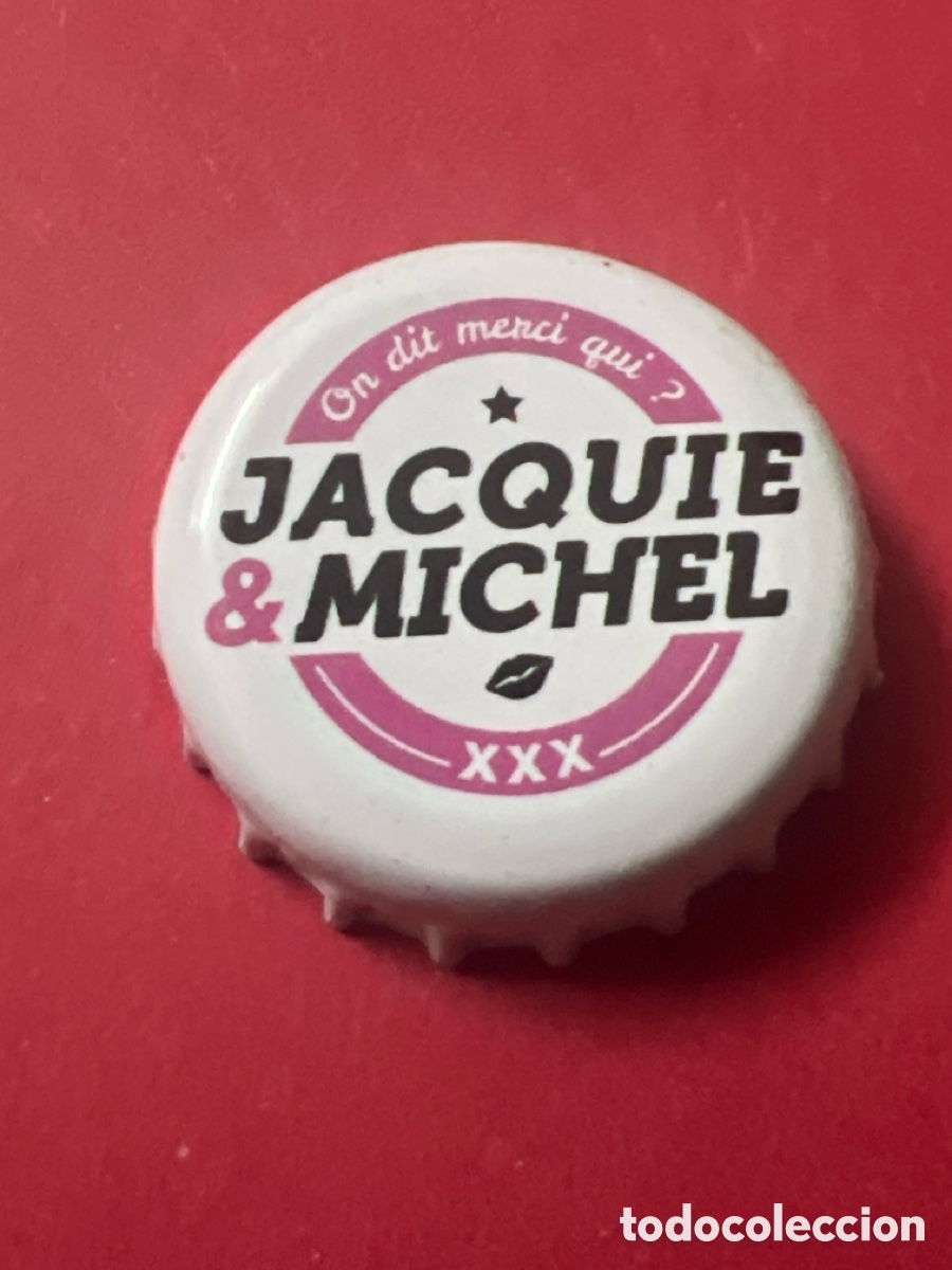 Sammeln von Brauereiartikeln: G233. CHAPA CERVEZA - Darmst&auml;dter Brauhaus / Darmst&auml;dter Privatbrauerei GmbH - JACQUIE & MICHEL -