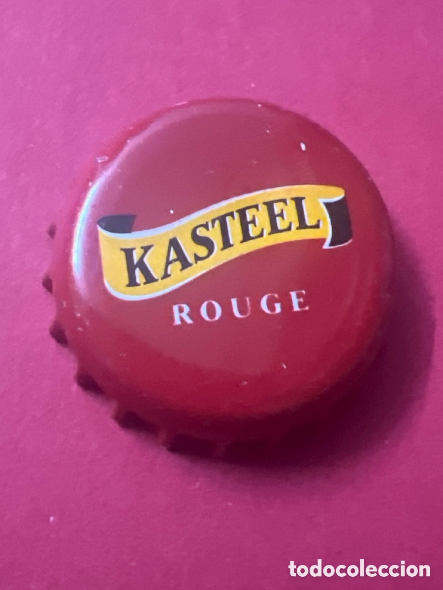 Coleccionismo de cervezas: G239. Chapa Cerveza Kasteel Rouge