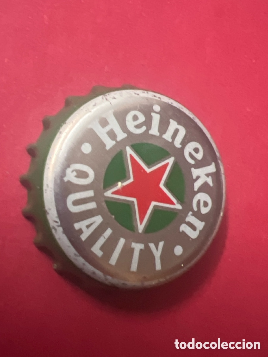 Coleccionismo de cervezas: G241. chapa de cerveza heineken.