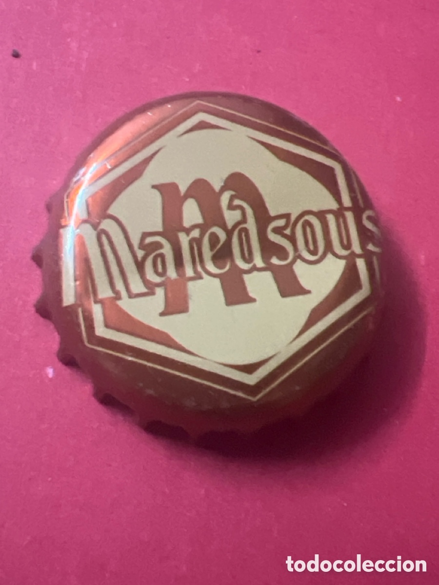 Coleccionismo de cervezas: G242. TAPON CORONA CHAPA BEER BOTTLE CAP KRONKORKEN TAPPI CAPSULE MAREDSOUS - BELGICA