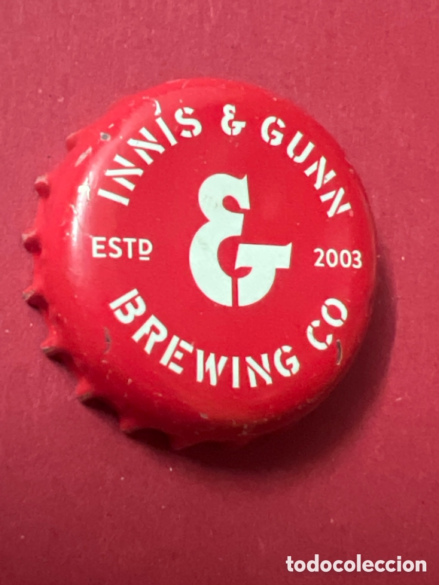 Coleccionismo de cervezas: H317. TAPON CORONA CAPSULA CHAPA CERVEZA INNIS & GUNN ORIGINAL (REINO UNIDO)