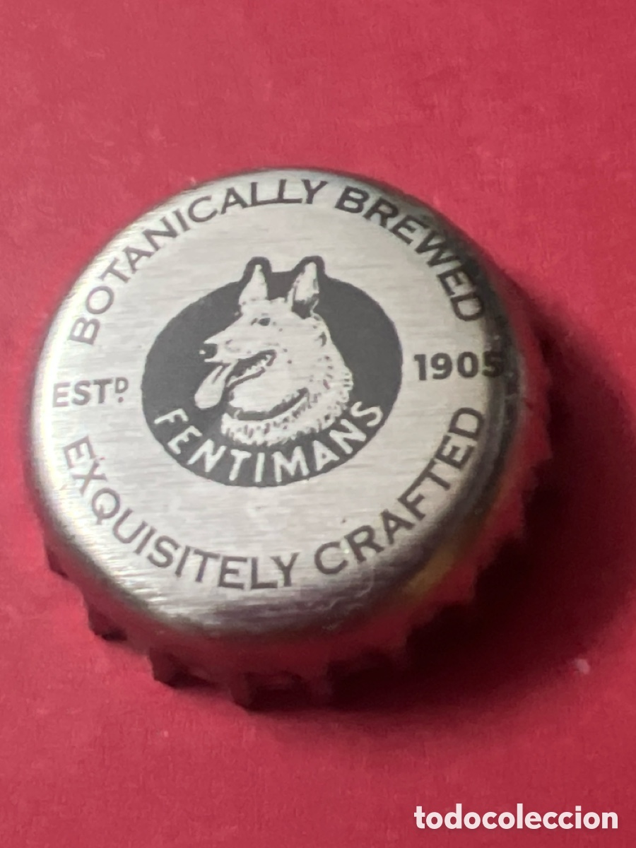 Coleccionismo de cervezas: B478. Chapa de cerveza - Botanically Brewed Crown Cap Beer Bottle Veneer Kronkorken