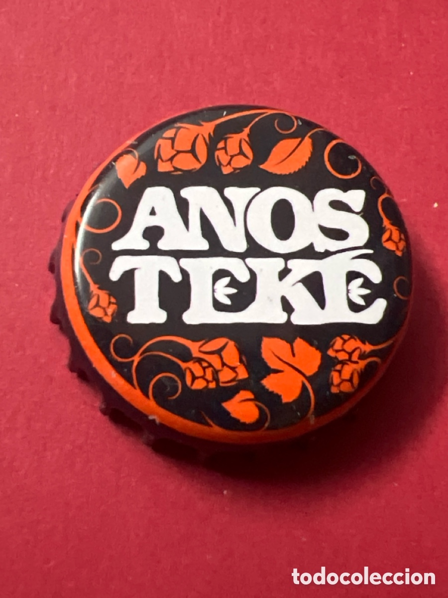 Coleccionismo de cervezas: E1110. CHAPA CERVEZA - Anostek&eacute; Anos Tek&eacute; - FRANCIA - Brasserie du Pays Flamand