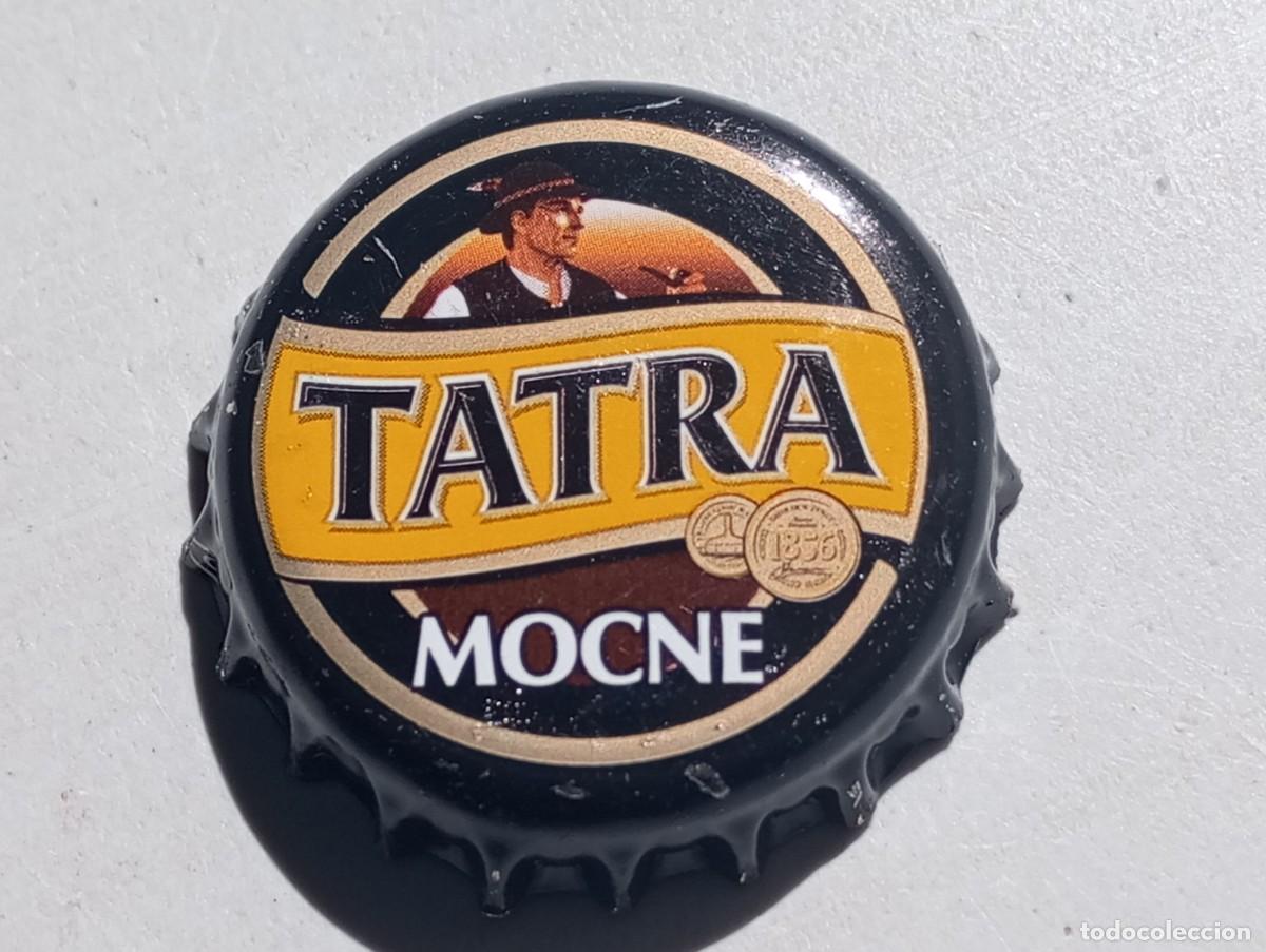 Coleccionismo de cervezas: Chapa tap&oacute;n corona de la cerveza polaca TATRA MOCN&Eacute;