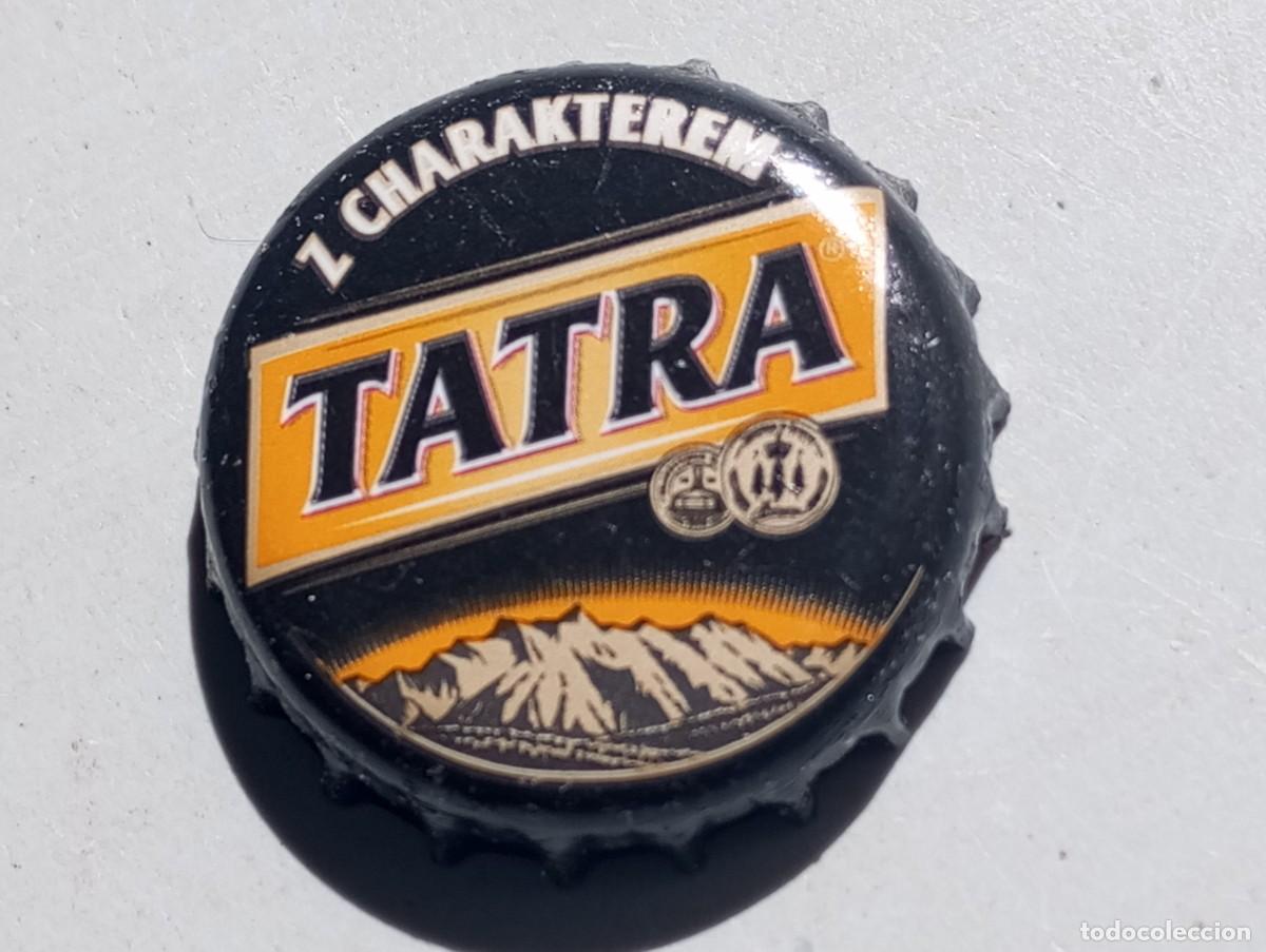 Coleccionismo de cervezas: Chapa tap&oacute;n corona de la cerveza polaca TATRA Z CHARAKTEREM