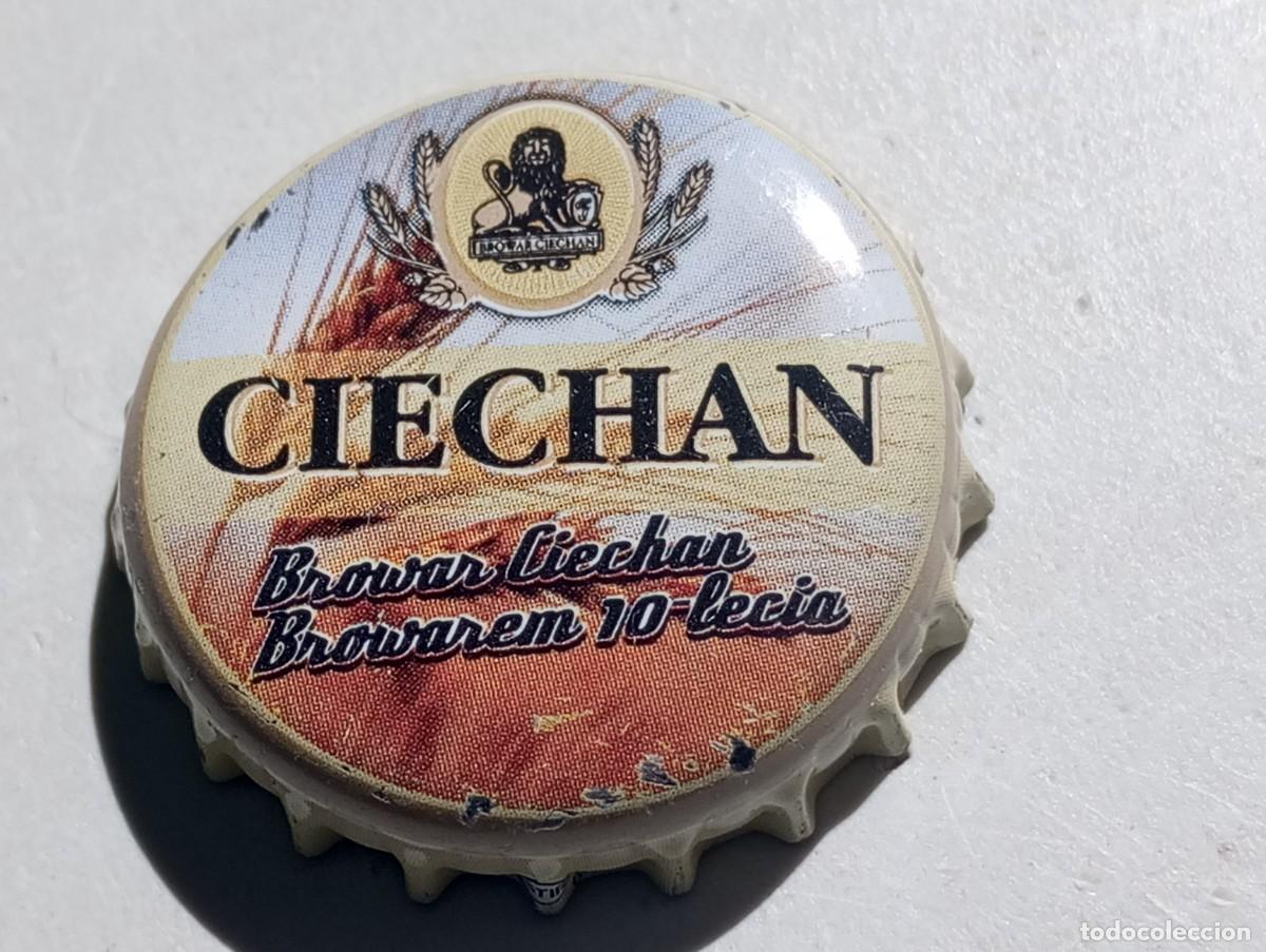 Coleccionismo de cervezas: Chapa tap&oacute;n corona de la cerveza polaca CIECHAN