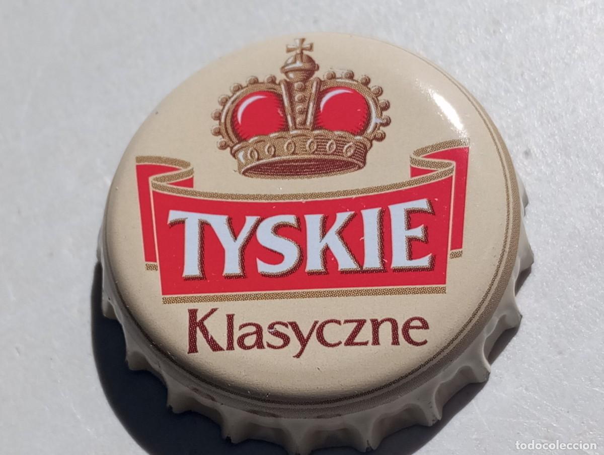 Coleccionismo de cervezas: Chapa tap&oacute;n corona de la cerveza polaca TYSKIE KLASYCZNE