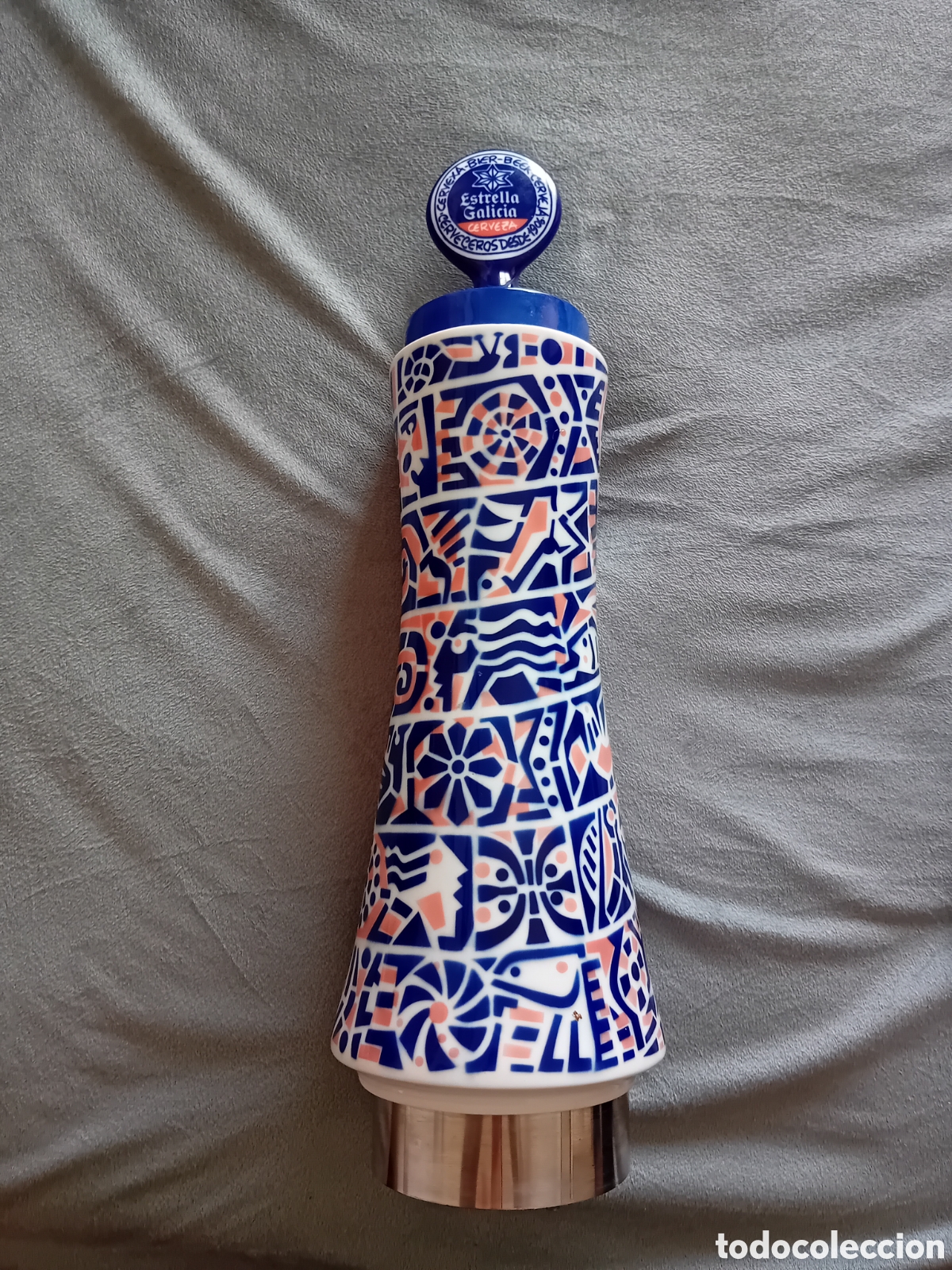 Coleccionismo de cervezas: Grifo Cerveza Estrella Galicia Sargadelos