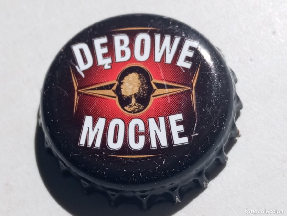 Coleccionismo de cervezas: Chapa tap&oacute;n corona de la cerveza polaca DEBOWE MOCNE