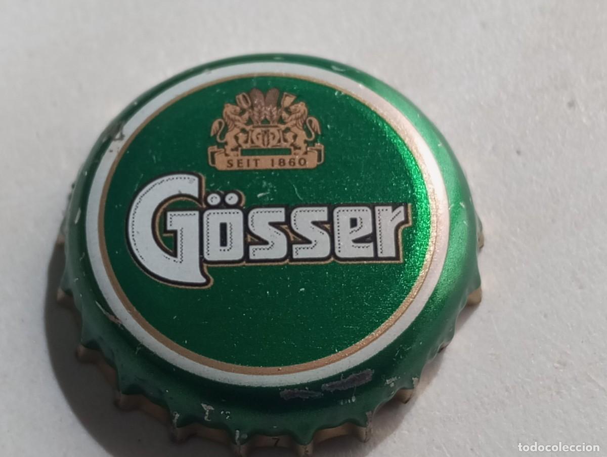 Coleccionismo de cervezas: Chapa tap&oacute;n corona de la cerveza austr&iacute;aca G&Ouml;SSER