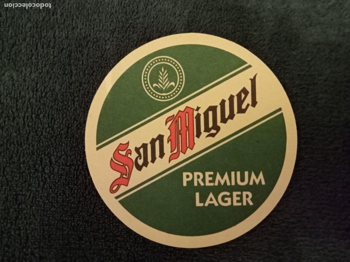 Coleccionismo de cervezas: Posavaso cerveza san Miguel