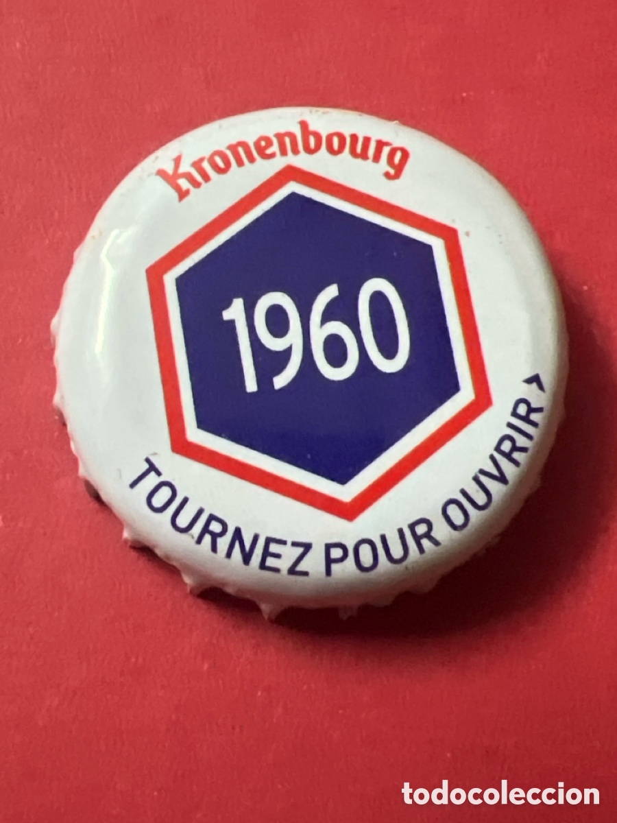 Coleccionismo de cervezas: Q69. CHAPA CERVEZA - KRONENBOURG