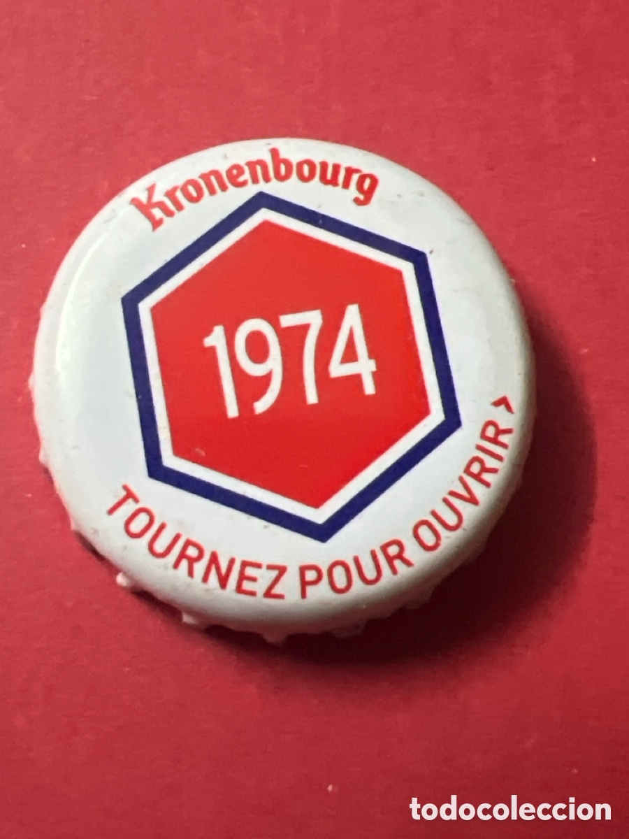 Coleccionismo de cervezas: E1119 .CHAPA CERVEZA - KRONENBOURG
