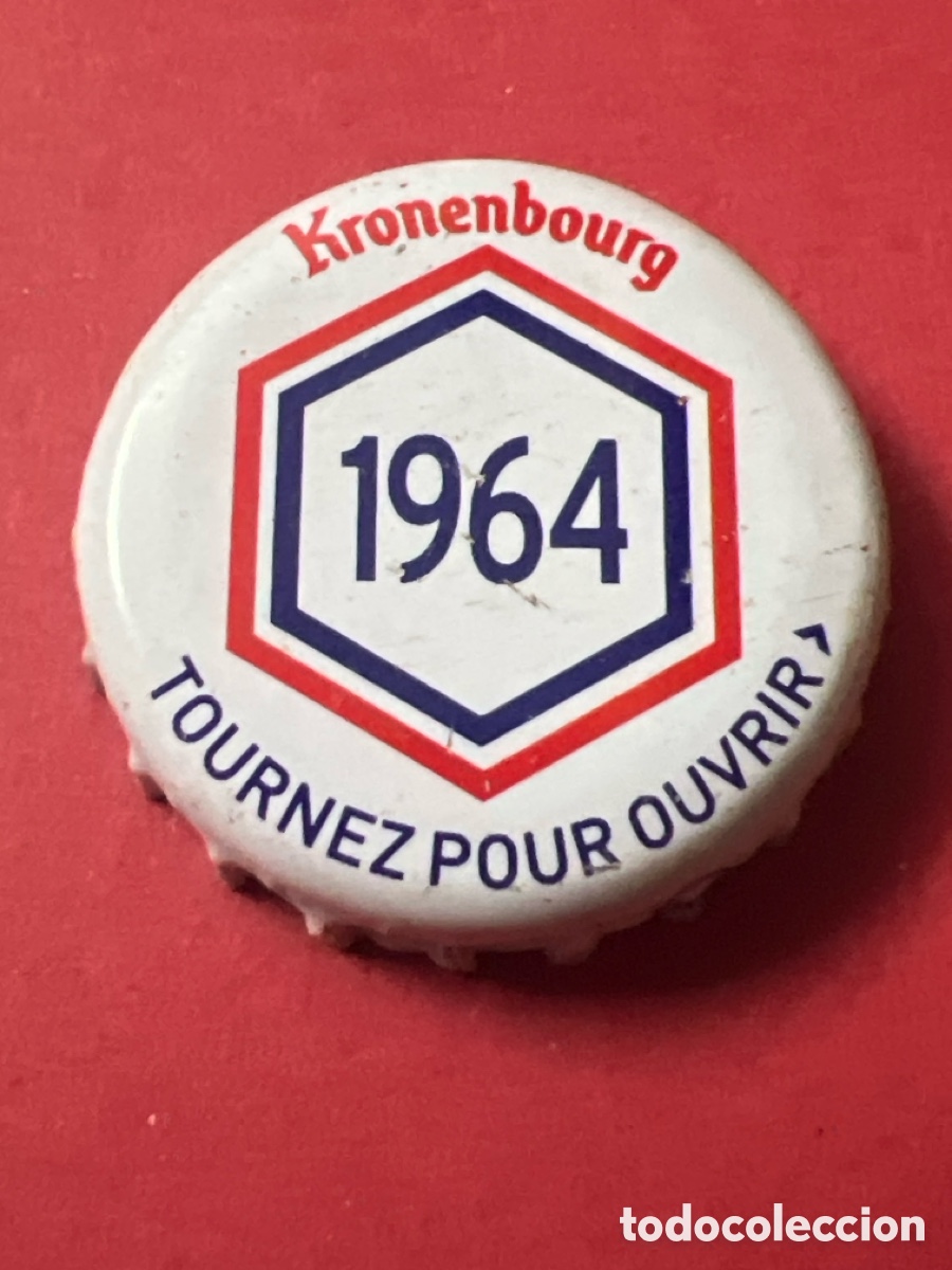 Coleccionismo de cervezas: E1107. E1117. CHAPA CERVEZA - KRONENBOURG