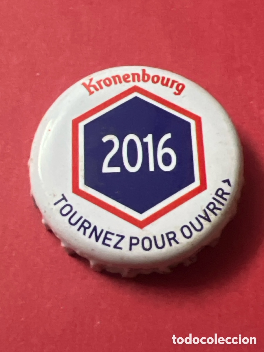 Coleccionismo de cervezas: E1124. . CHAPA CERVEZA - KRONENBOURG