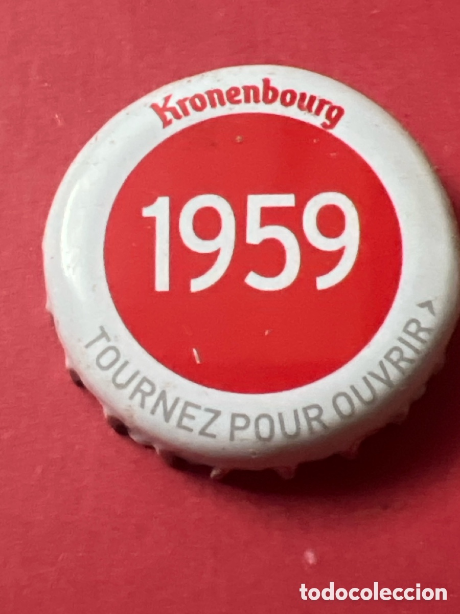 Coleccionismo de cervezas: E1126. CHAPA CERVEZA - KRONENBOURG