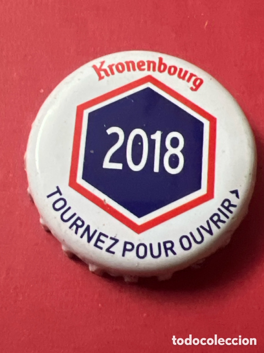 Coleccionismo de cervezas: B74. CHAPA CERVEZA - KRONENBOURG