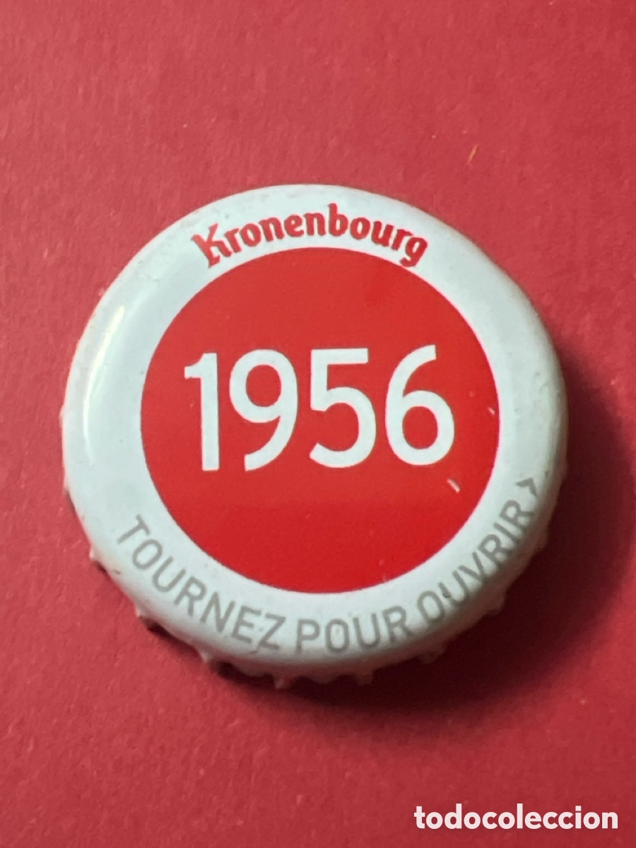 Coleccionismo de cervezas: B143. E1117. CHAPA CERVEZA - KRONENBOURG