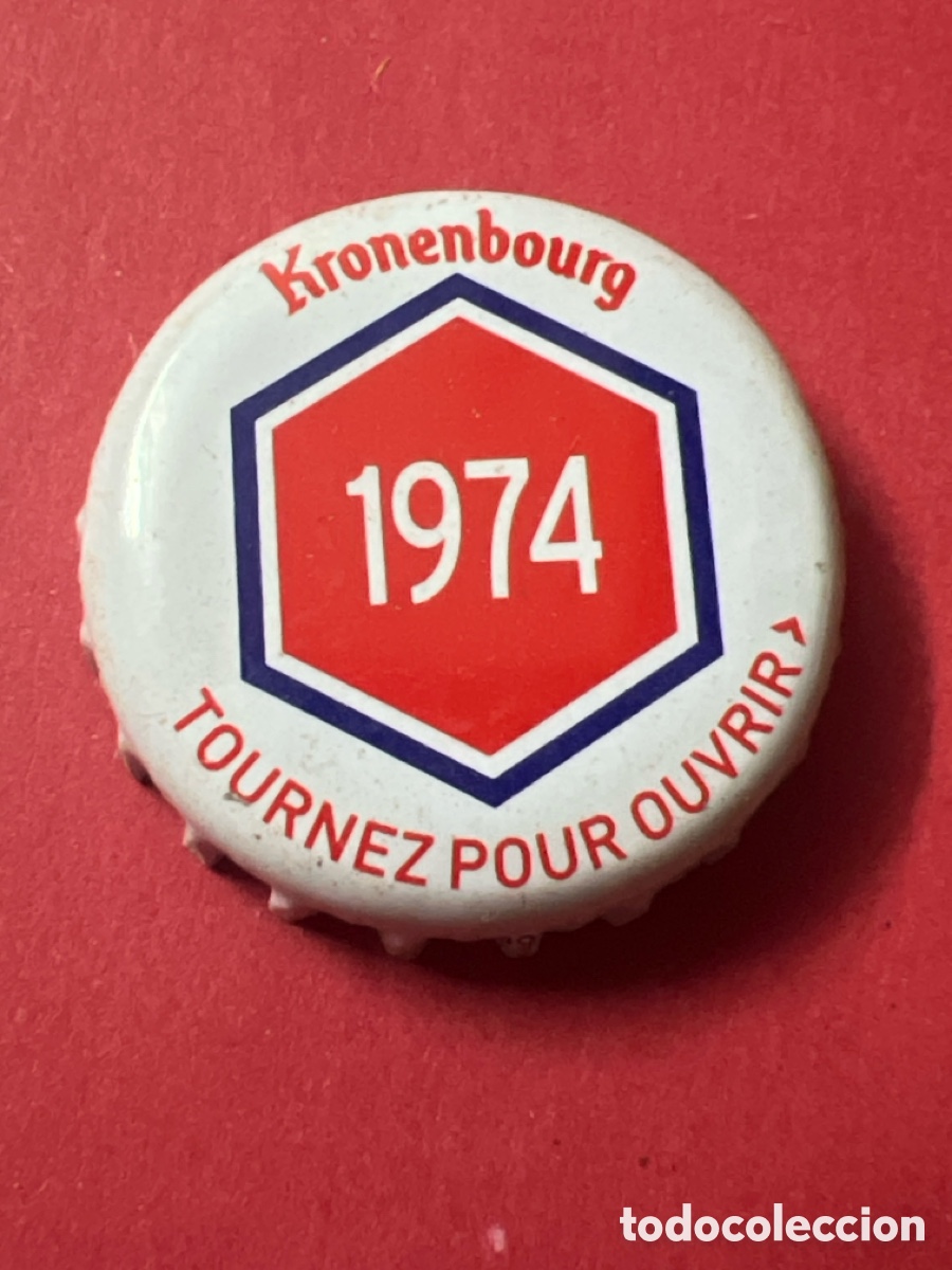 Coleccionismo de cervezas: B265. E1117. CHAPA CERVEZA - KRONENBOURG
