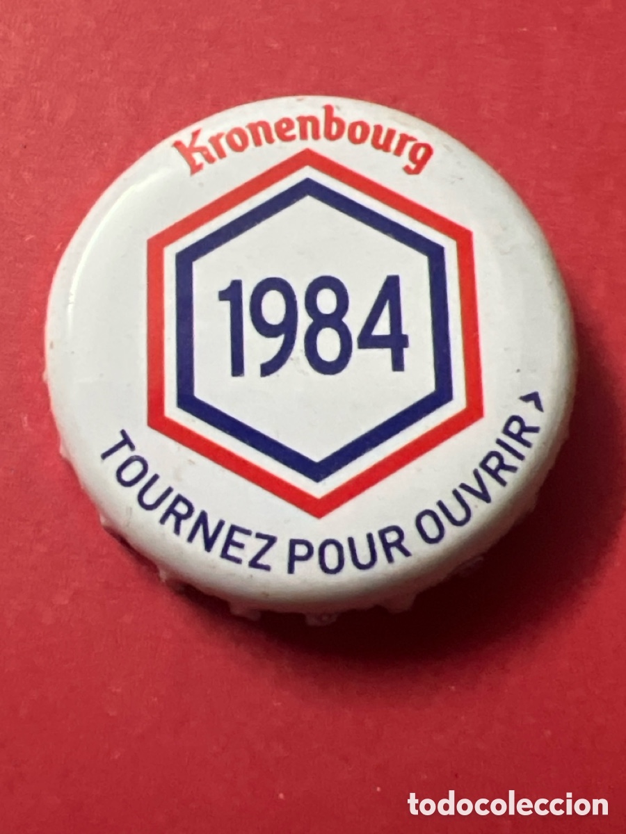 Coleccionismo de cervezas: E100. CHAPA CERVEZA - KRONENBOURG