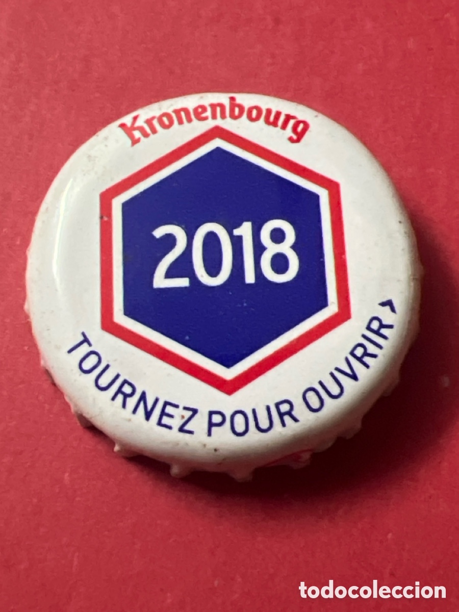 Coleccionismo de cervezas: E162. CHAPA CERVEZA - KRONENBOURG